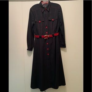 Escada shirt dress-vintage